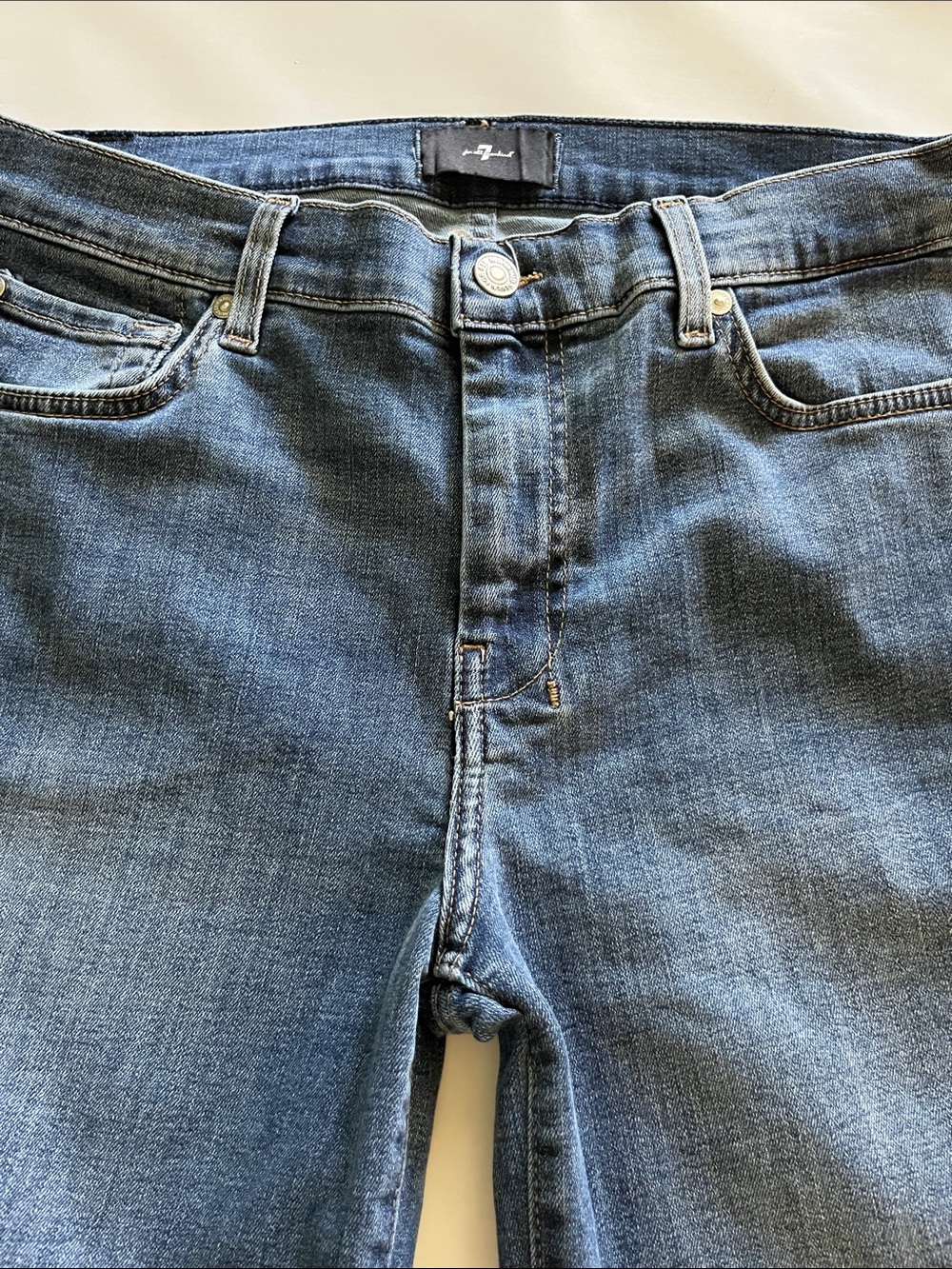 7 For All Mankind Tailorless Dojo High Rise Size 31 - Picture 15 of 16